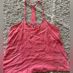Pink Cropped Going Out Strappy Top